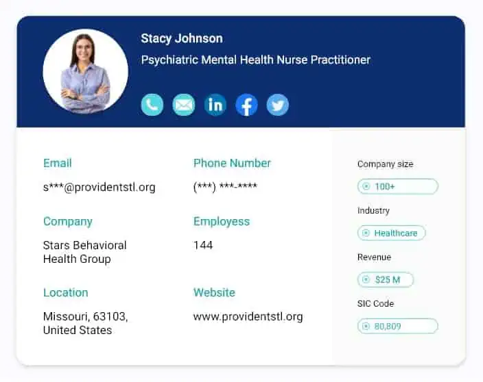 Psychiatric Mental Health Nurse Practitioners Email Addresses