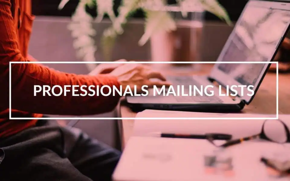 Professionals Email List