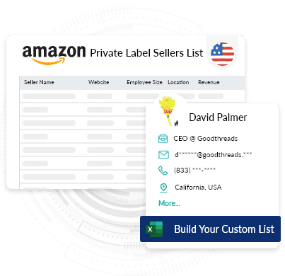 USA Amazon Private Label Sellers Database